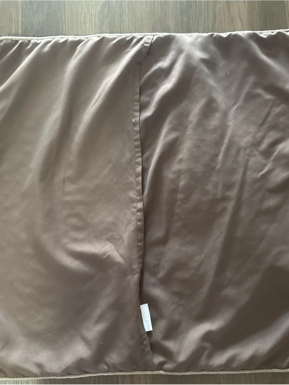 Madison Park Velvet Chevron Pillow Shams in Taupe